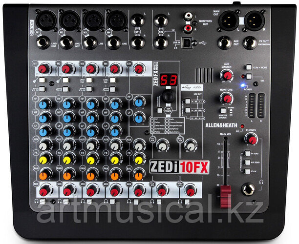 Allen&Heath ZEDi-10FX. Аналоговый микшерный пульт, фото 1