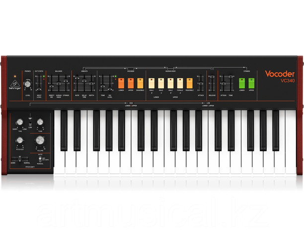 BEHRINGER Vocoder VC340 - аналоговый вокодер и струнный синтезатор, фото 1