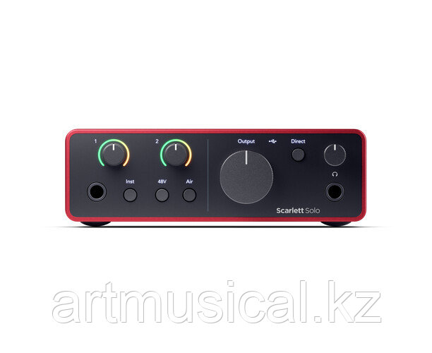 Аудио интерфейс Focusrite Scarlett Solo 4th Gen, фото 1