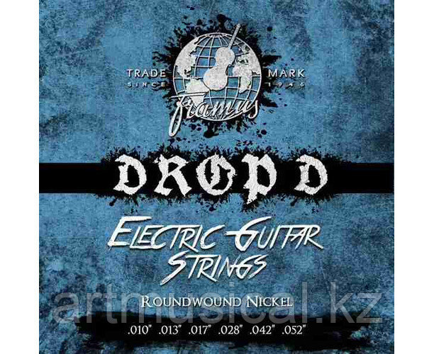 Струны для электрогитары Warwick Framus Blue Label Drop D and Dd 010 - 052, фото 1