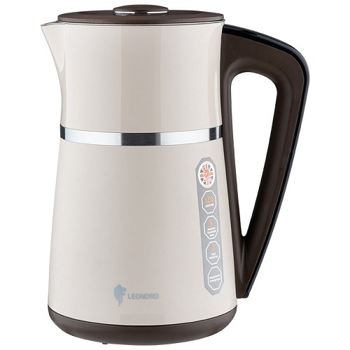 Чайник LEONORD LE-1512 беж. 1.7л, 2кВт, терморегулятор, фото 1