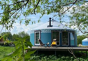 Юрта глэмпинг №4, D-7, 38м2