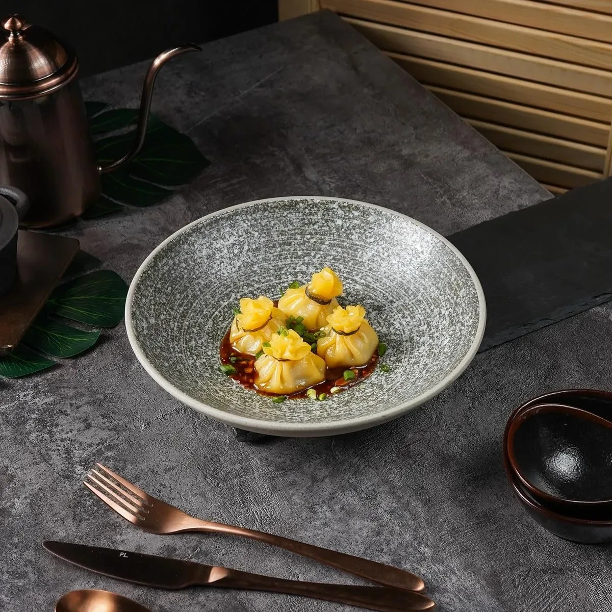 Салатник 23,5*5,8см, 850мл Glossy Stone Untouched Taiga (81221917) P.L. Proff Cuisine, фото 1