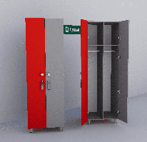 Шкаф для раздевалки Твинс