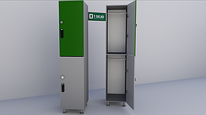 Шкаф для раздевалки Дабл