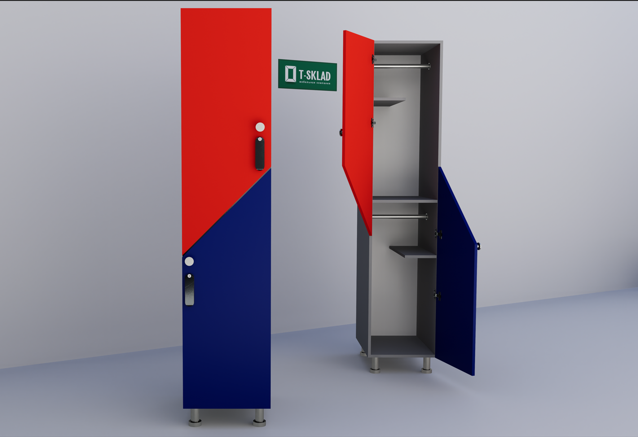 Шкаф для раздевалки Дабл, фото 1