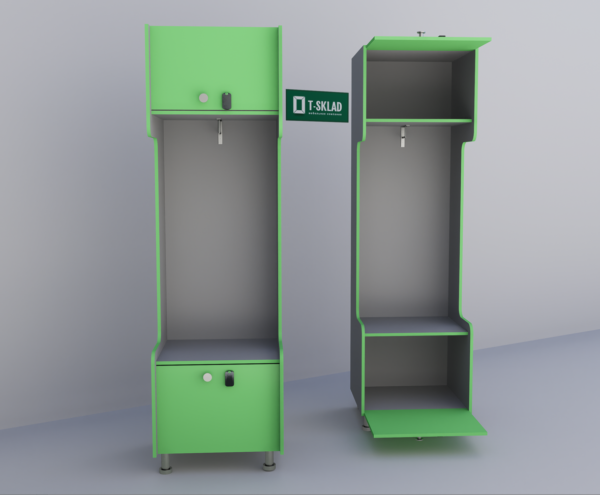 Шкаф для раздевалки Футболист