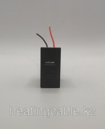 Разъем HDMI 45*22 черный, фото 1