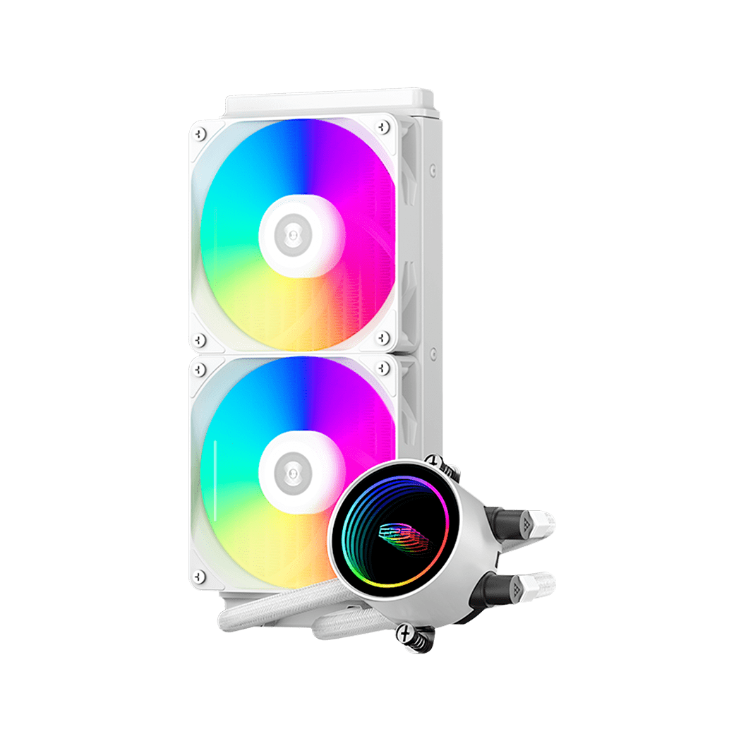 Водяное охлаждение для CPU PCCooler DA240 ARGB WH