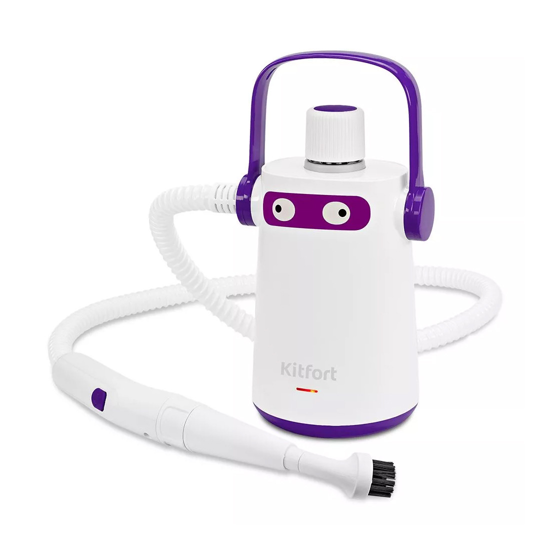 Пароочиститель Kitfort КТ-9109-1 бело-фиолетовый, фото 1