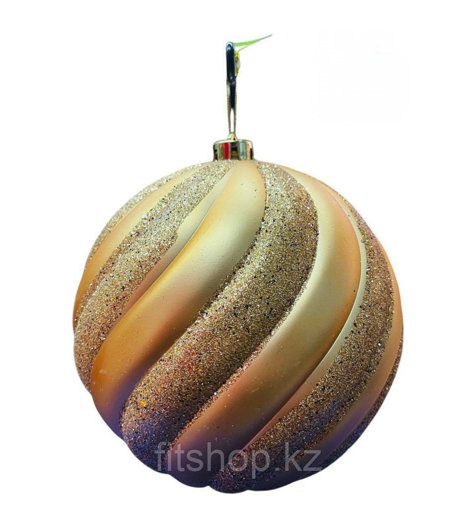 Большой новогодний шар красный  ,Диаметр 30 см