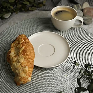 Блюдце для чайной чашки 15см Fine Plus-Light Grey (81229603) Noble