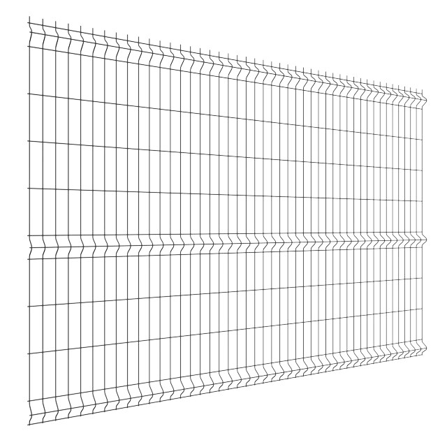 Панель ограждения 3Д.2500.1530.200.50.4.0 оцинк