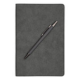 Набор подарочный Solution Superior Duo (ежедневник, ручка), тёмно-серый, фото 4