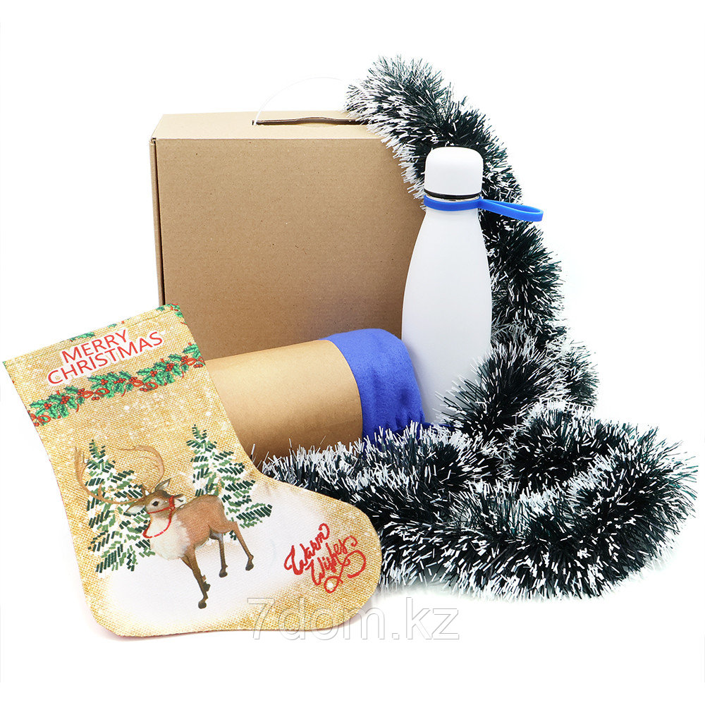 Подарочный набор Теплый вечер , синий, фото 1