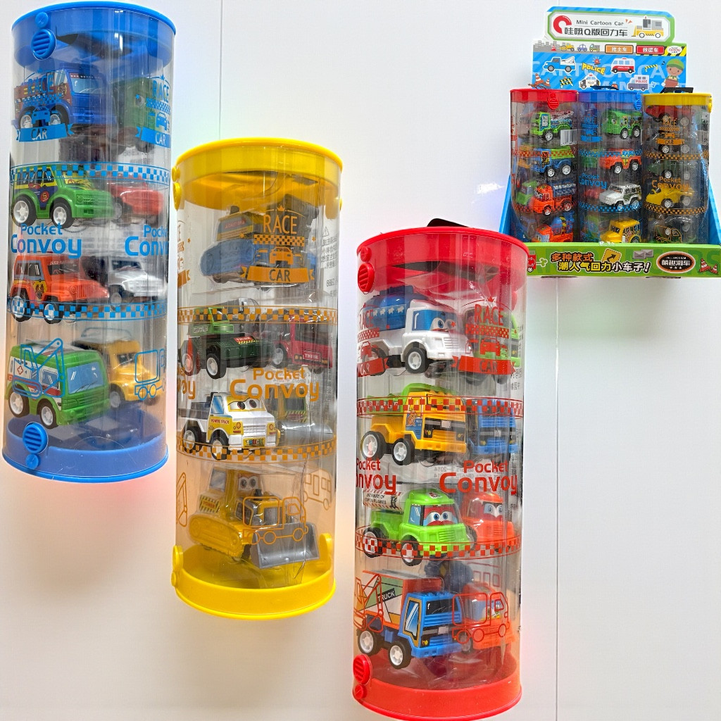 2888 Машины и разная техника в колбе, в уп. 6шт., цена за 1шт 20*8см, фото 1