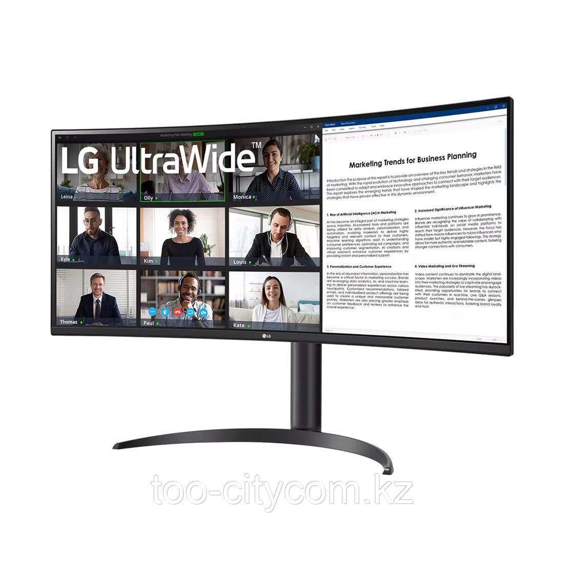 Монитор 34" LG 34WR55QK-B, фото 1