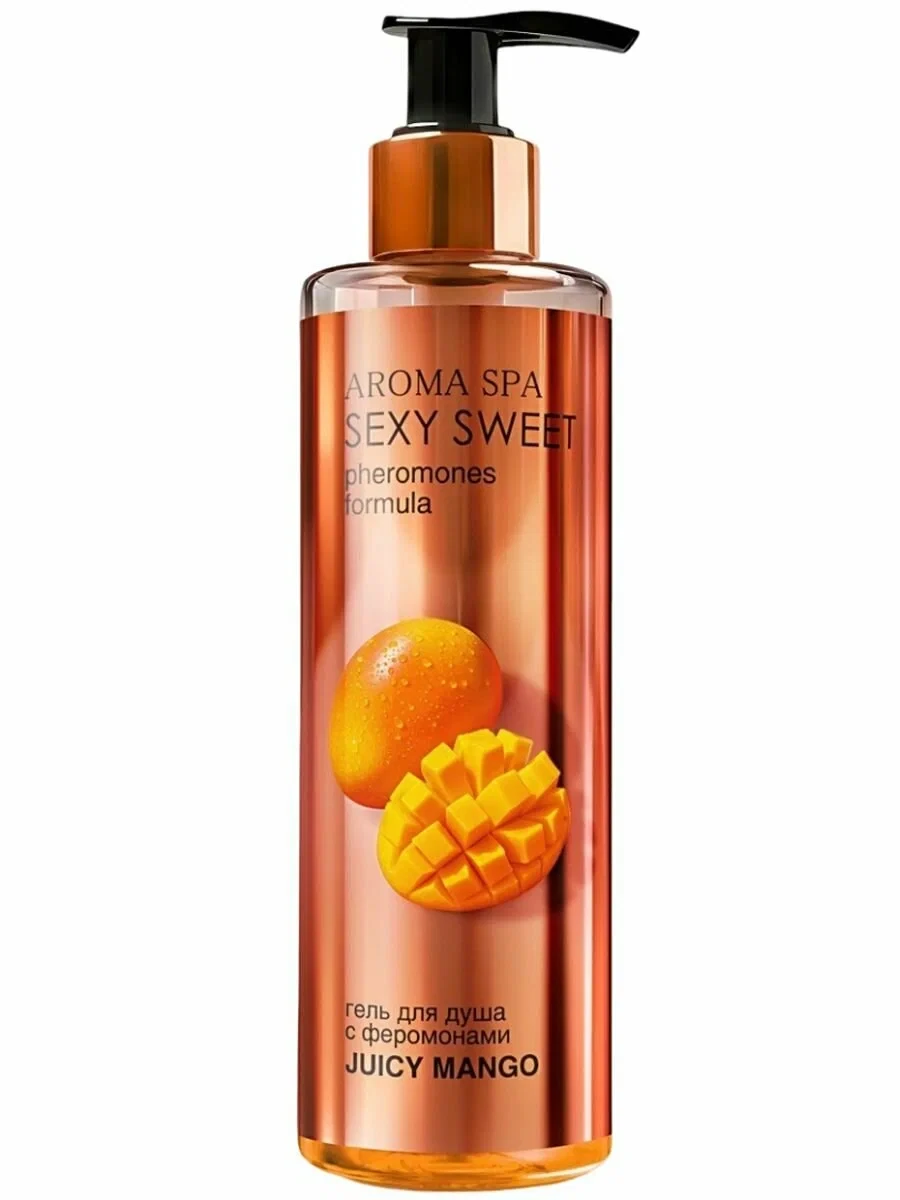 Гель для душа с феромонами Juicy Mango 200 мл