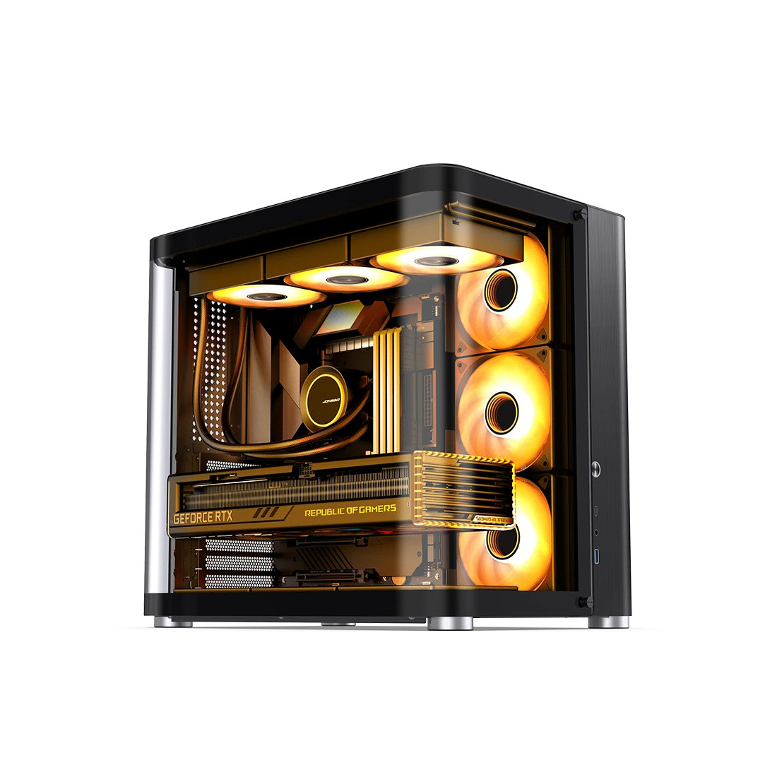 Компьютерный корпус Jonsbo TK-2 Black без Б/П 2-034027