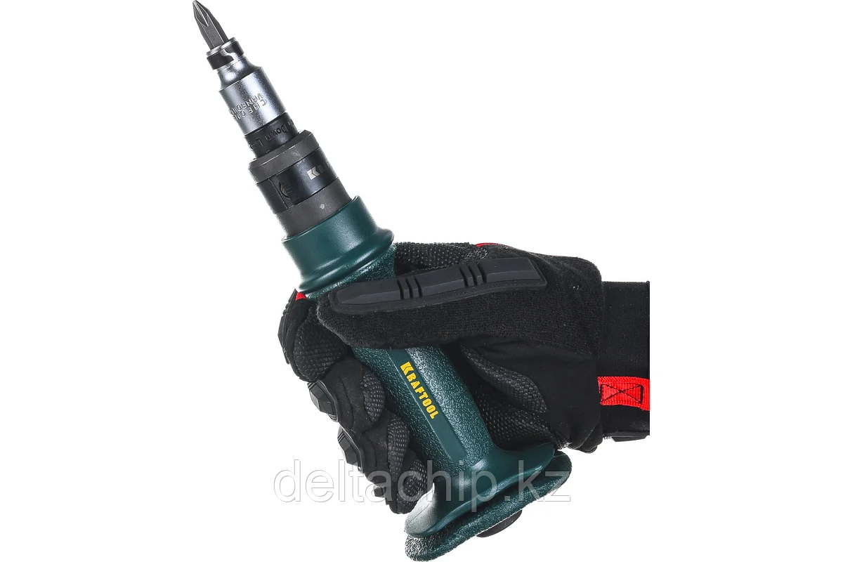 KRAFTOOL  ID-15, 15 предм., ударно-поворотная отвертка (25550-Н10)