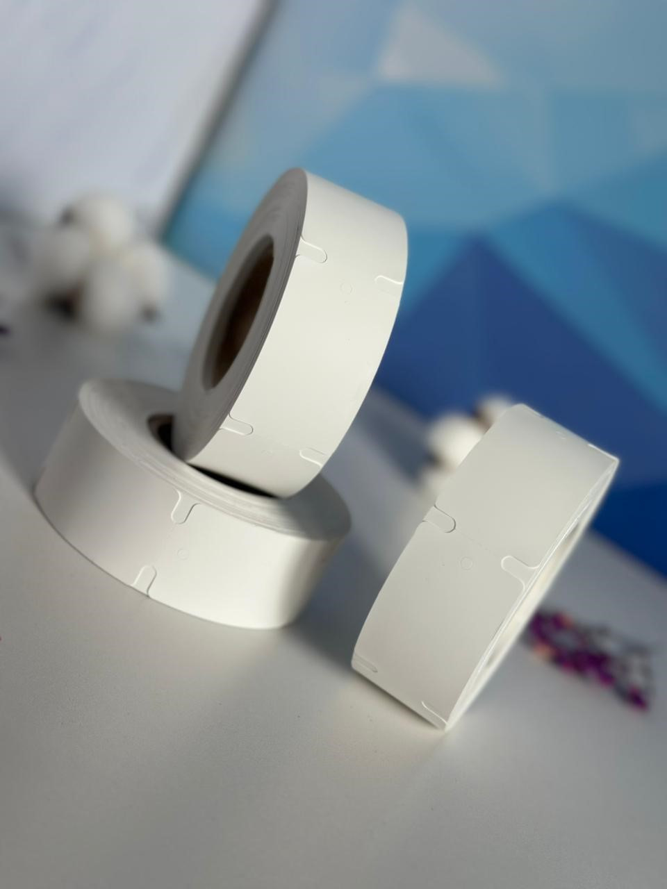 Ювелирные бирки 30*50,8мм белые (500 шт)