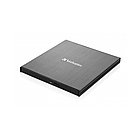 Внешний привод Verbatim CD/DVD 43886 Slim USB-C Чёрный