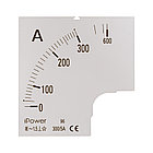 Шкала для амперметра iPower 300/5