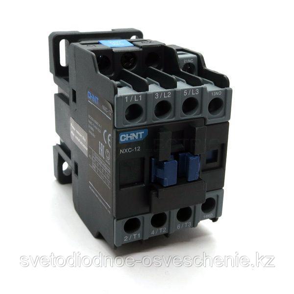 Контактор NXC-12 12A 380В/АС3 1НО+1НЗ 50Гц (R) (CHINT) 836713, фото 1
