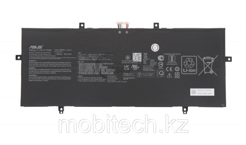 Аккумулятор Asus C22N2107 7.74V 75Wh 9720mAh UX3402 UM3402 UP3404 BX3402 RM3402 UX4302 батарея аккумулятор, фото 1