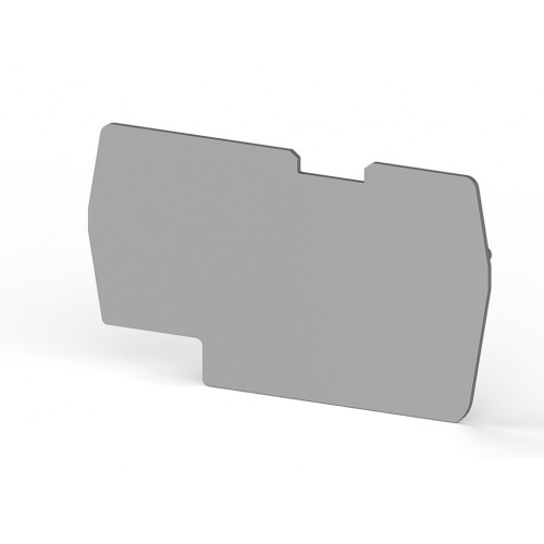 Концевой сегмент на клеммники PYK 6 (серый); NPP PYK6, фото 1