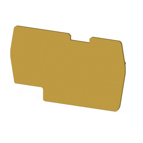 Концевой сегмент на клеммники PYK 6 (желтый); NPP PYK6, фото 1