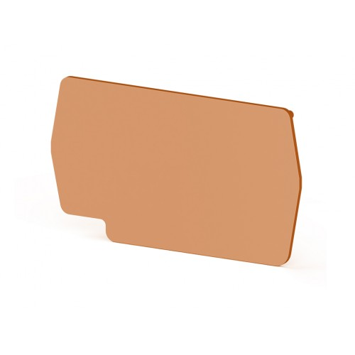 Концевой сегмент на клеммники PYK2,5 (оранжевый); NPP/PYK 1,5/2,5, фото 1