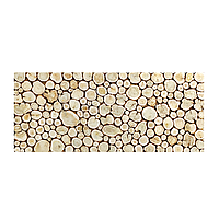 ЭКОПАННО (100% БЕЗ КЛЕЯ) из можжевельника 1500х500 мм (торцованный край)