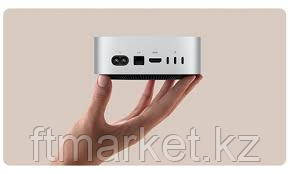Apple Mac mini дербес компьютері (Apple M4 Pro, 64 ГБ, Apple MacOs Sequoia, Күміс), фото 1