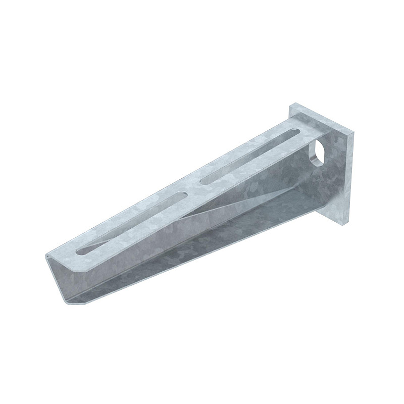 Кронштейн с опорной траверсой, основание 200 мм, сталь, FT E-PRO