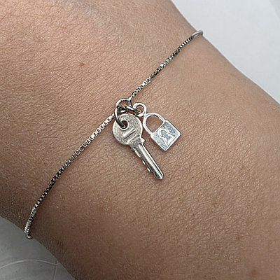 Браслет серебро 925пр 1,90г, размер 17