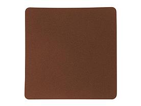 ПАТЧ КВАДРАТ nubuk (коричневый ) 5,5 х 5,5 см