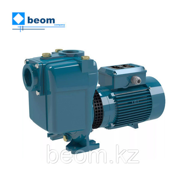 Насос центробежный самовсасывающий Calpeda A 50-125B/A (1.1кВт | 380В | от 6 до 30м3/час | от 4 до 15.5м Напор)с обратным клапаном, фото 1