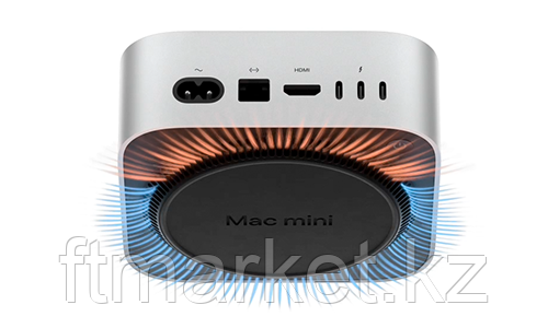 Apple Mac mini дербес компьютері (Apple M4 Pro, 64 ГБ, Apple MacOs Sequoia, Күміс), фото 1