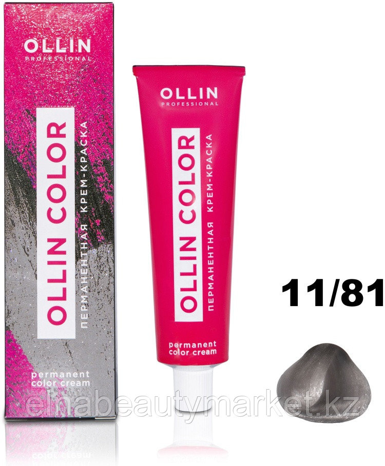 Ollin Professional Color 11/81 специальный блондин жемчужно-пепельный крем-краска 100 мл, фото 1