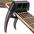 Каподастр со встроенным тюнером для акустической гитары, Meideal TCapo20, фото 4