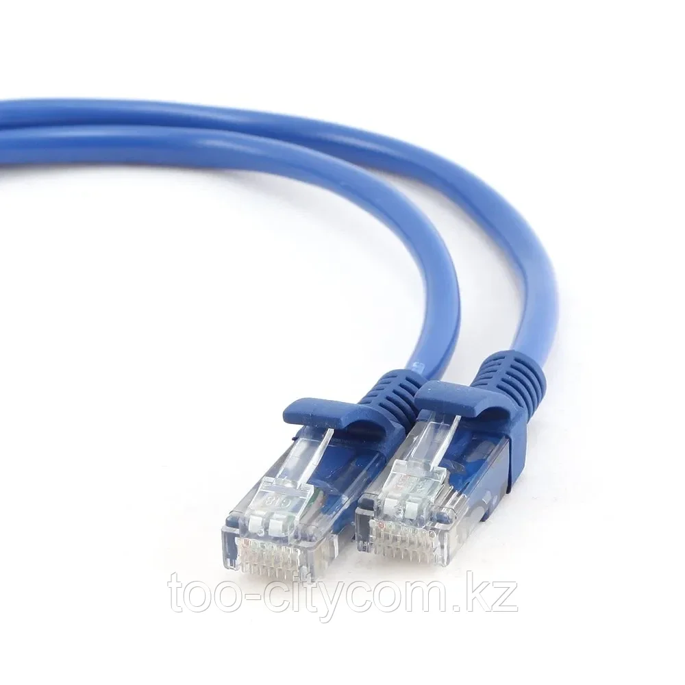 Патч-корд FTP Cablexpert PP22-2m мыс.5e, 2м, құйма, көп бұрымды (көк), фото 1