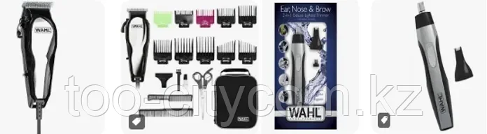 Машинка для стрижки волос Wahl Baldfader черный + Wahl Nose trimmer, фото 1