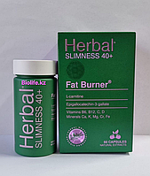 Хербал Слимнесс 40+ (Herbal Slimness 40+) капсулы для поддержки контроля веса и обмена веществ у взрослых