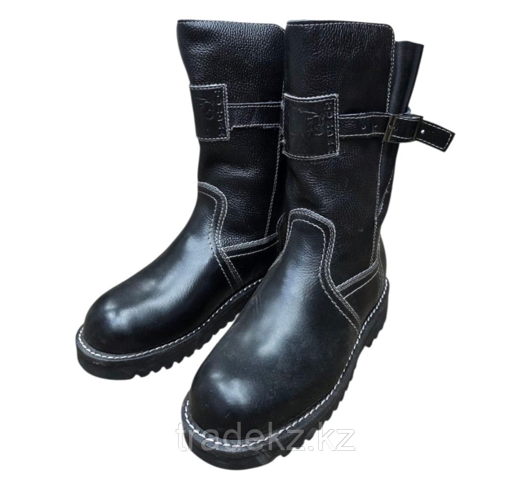 Сапоги зимние Тундра кожа/натуральный собачий мех, размер 41