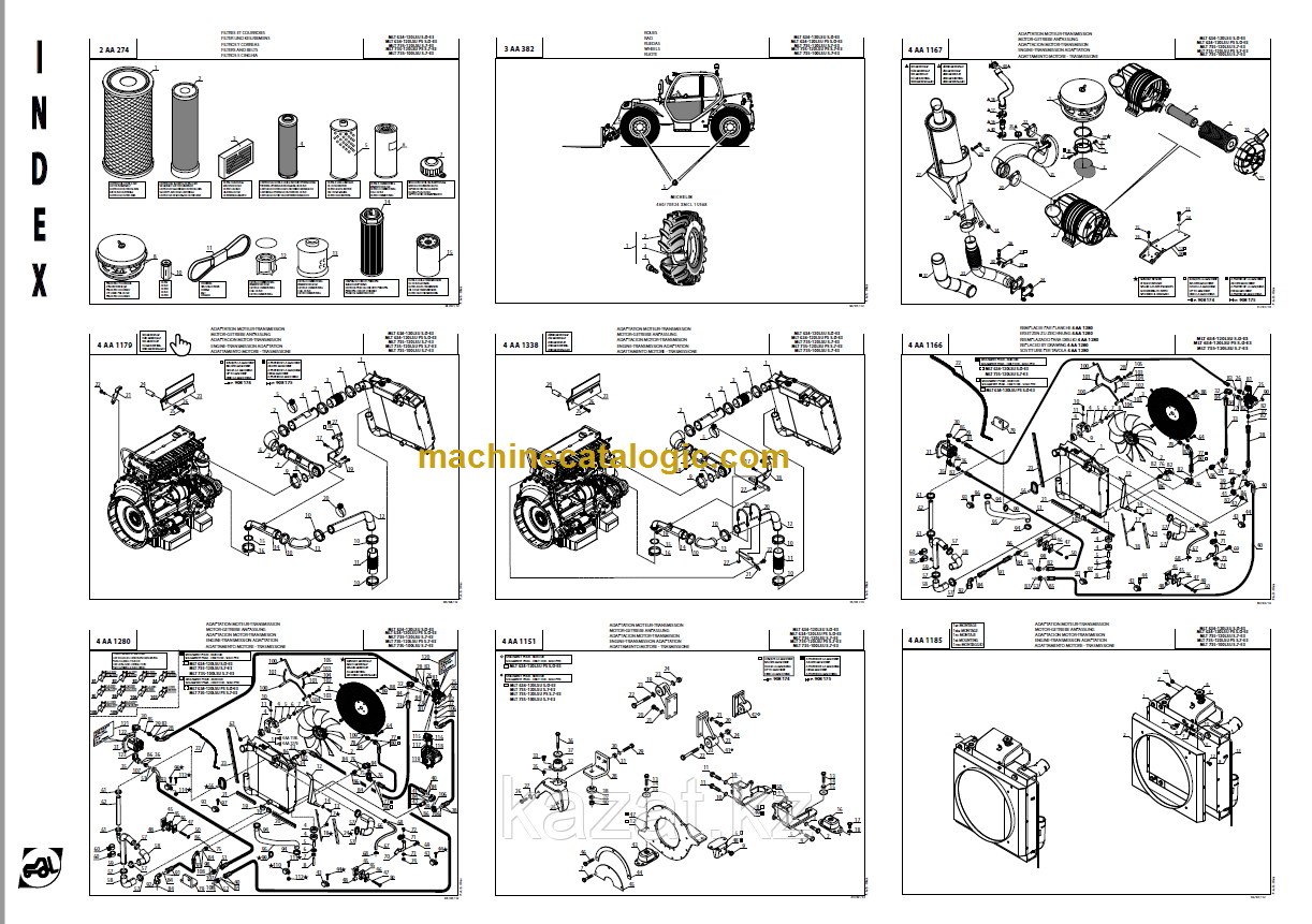 22071980 Накладки аутригера Caterpillar E/F серии