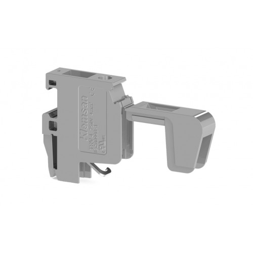 Клеммник для трансформатора, 2-х выводной (винт.зажим, разъём), 4 мм.кв., (бежевый); TRV 4, фото 1