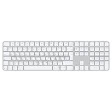 Magic Keyboard with Touch ID and Numeric Keypad for Mac models with Apple silicon - Russian - White Keys,Model