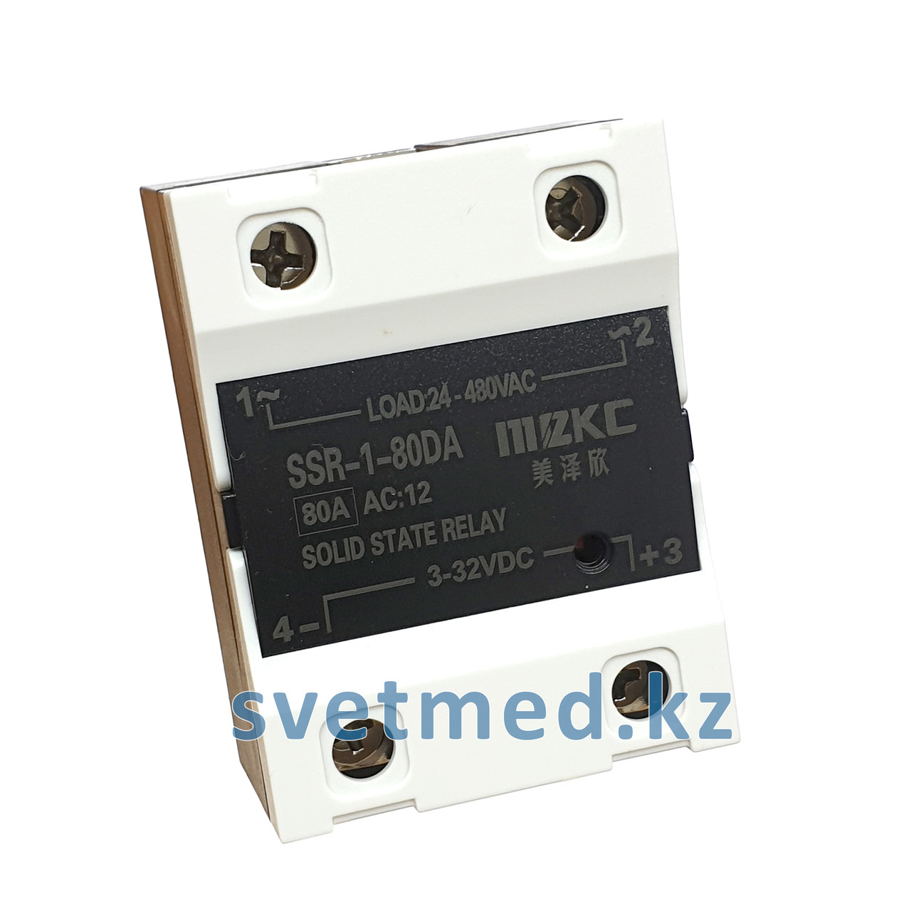 Твердотельное реле SSR-1-80DA (DC-AC), фото 1