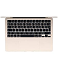 13-inch MacBook Air: Apple M4 chip with 10-core CPU and 8-core GPU, 16GB, 256GB SSD - Starlight,Model A3240, фото 2